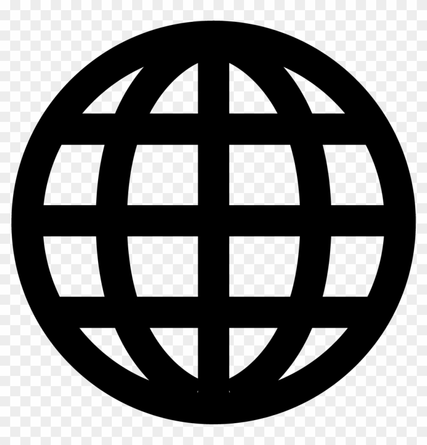 Geography Icon Black Clipart