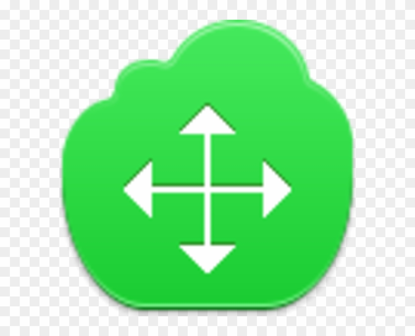 Cursor Drag Arrow Icon Image - Facebook Clipart