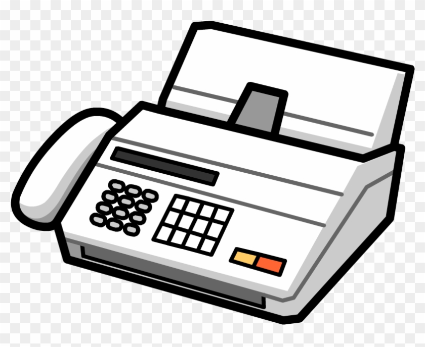 Fax Machine Clipart #1408025