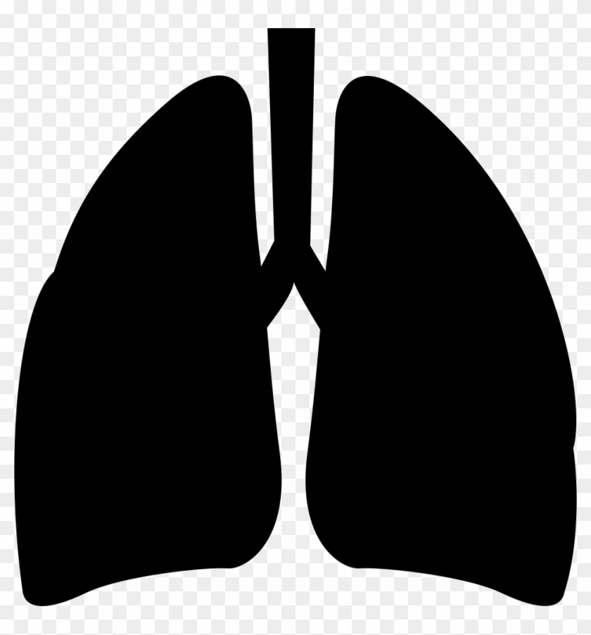 Lungs Dark Png Icon - Lungs Icon Png Clipart #1408091