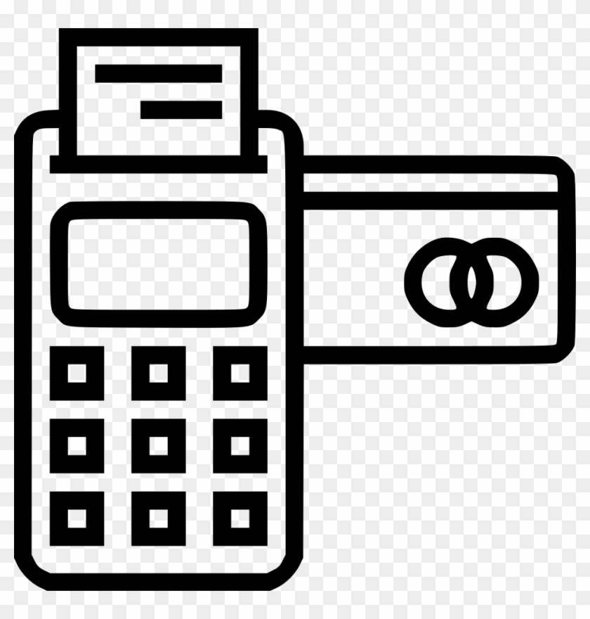 Credit Card Machine Svg Png Icon Free Download - Credit Card Machine Icon Clipart #1408100