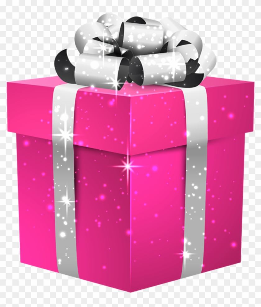 Present Sticker - Transparent Background Birthday Gift Png Clipart