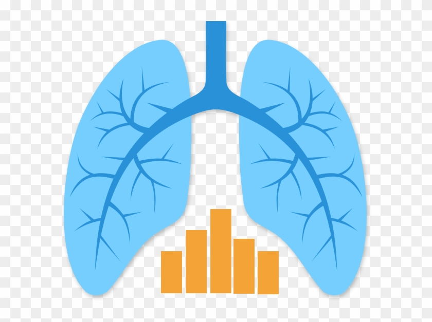 Lungs Blue Clipart , Png Download - Lungs Vector Transparent Png #1408311