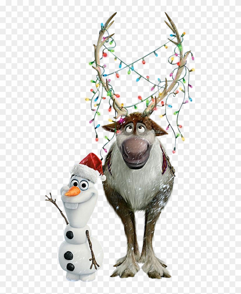 Frozen Clipart Oluf - Merry Christmas Disney Frozen - Png Download