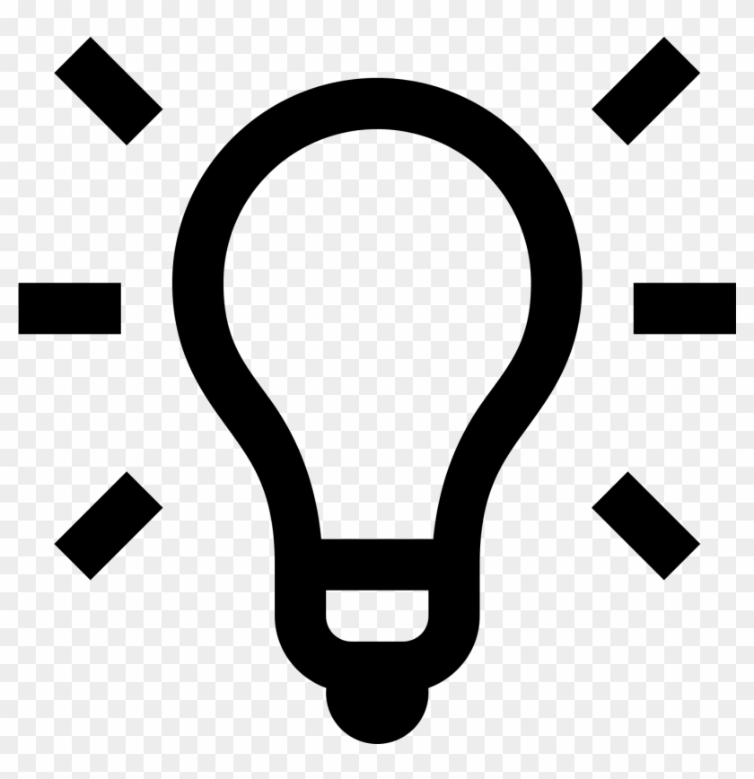 Ideas Icon Png - Idea Icon Png White Clipart