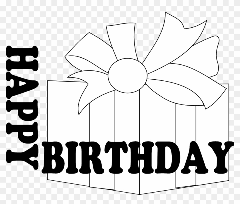 Banner Royalty Free Birthday Present Free Stock Photo - Birthday Text Art Png File Clipart
