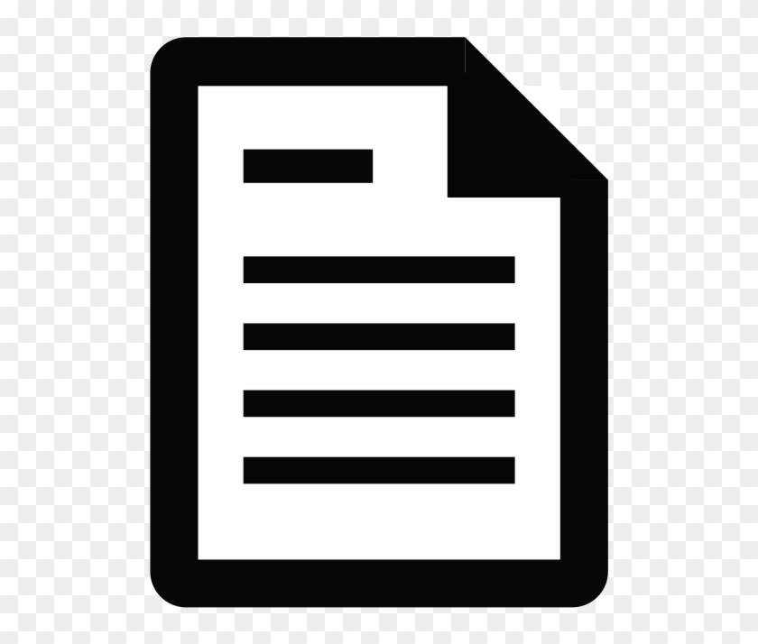 Document, Instrument, File, Single, Page, Leaf, Paper - Paper Icon White Png Clipart #1408949