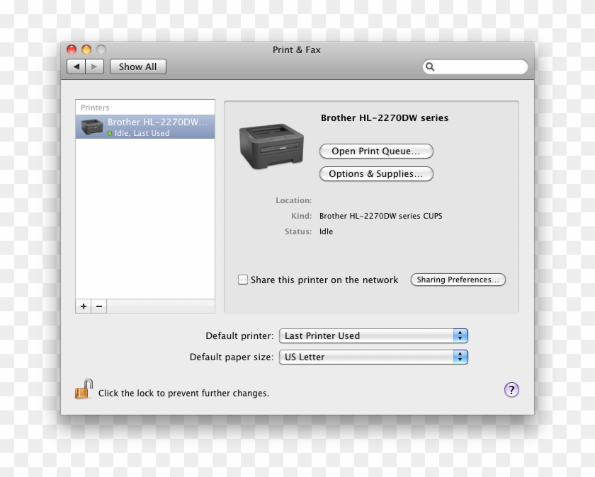 10 6 Snow Leopard System Preferences Print And Fax - Mac Network Preferences Diagnostic Clipart #1409169