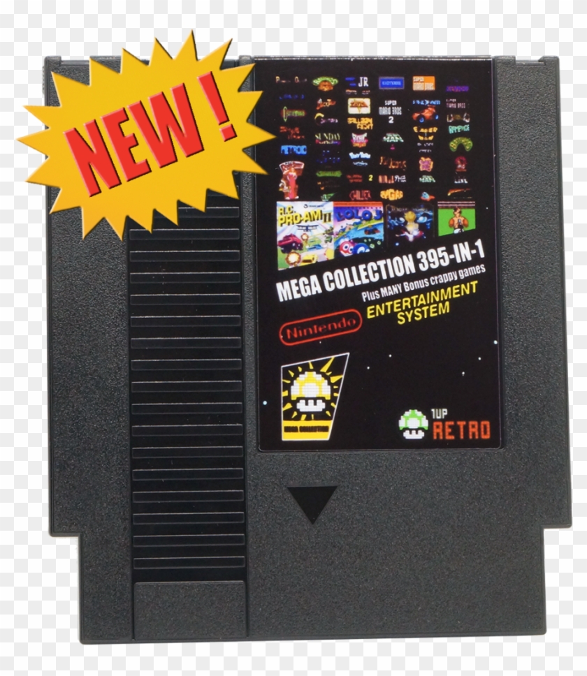 Nintendo 395 In 1 Mega Collection - Nintendo Clipart