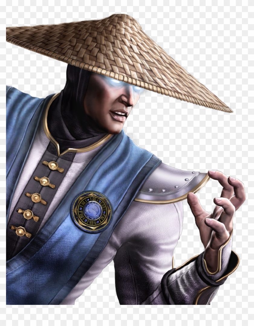 Raiden Png - Raiden Mortal Kombat Portrait Clipart
