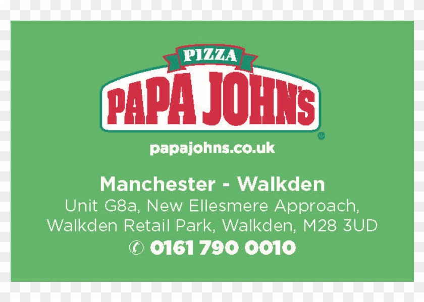 Papa Johns Business Cards - Papa Johns Clipart