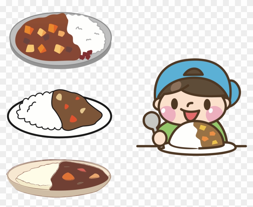Japanese Food Clipart Memorial Day - Curry And Rice Clipart - Png Download #1410365