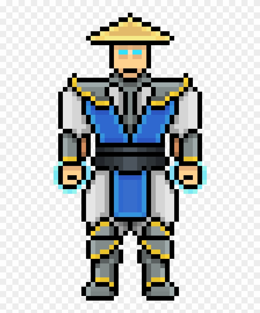 Raiden - Raiden Pixel Art Clipart
