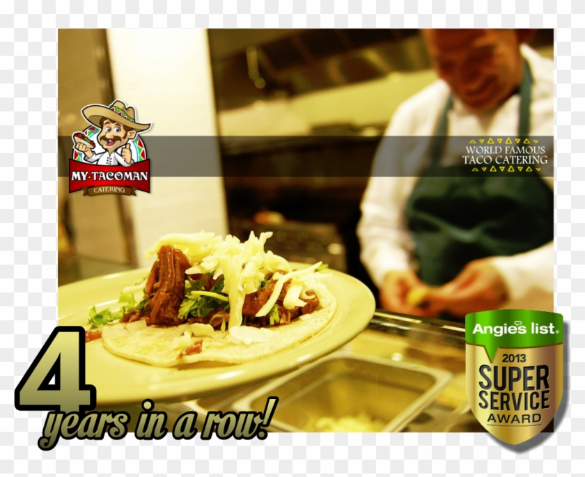 My Taco Man Wins Angie's List Super Service Award - Angie's List Clipart