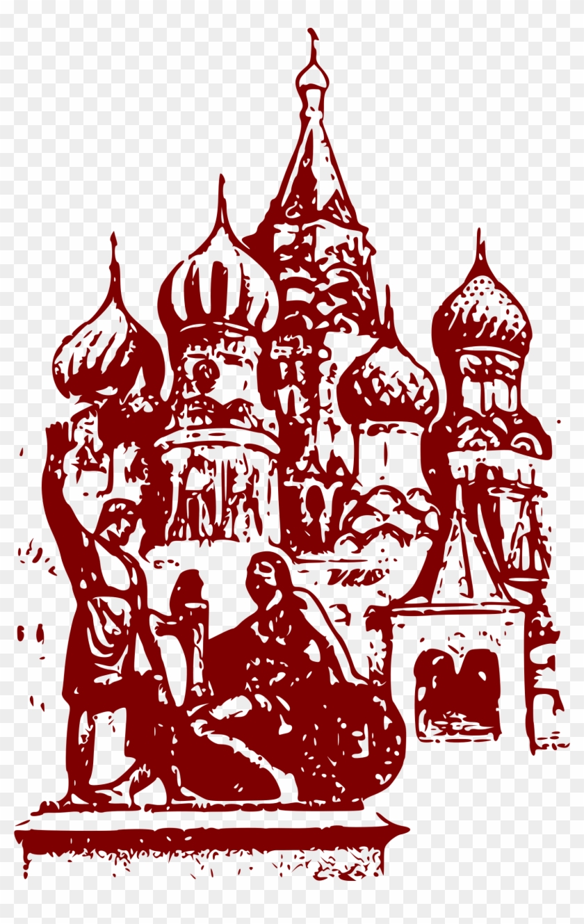 Hd Image Russia - St Basil's Cathedral Png Clipart #1410698