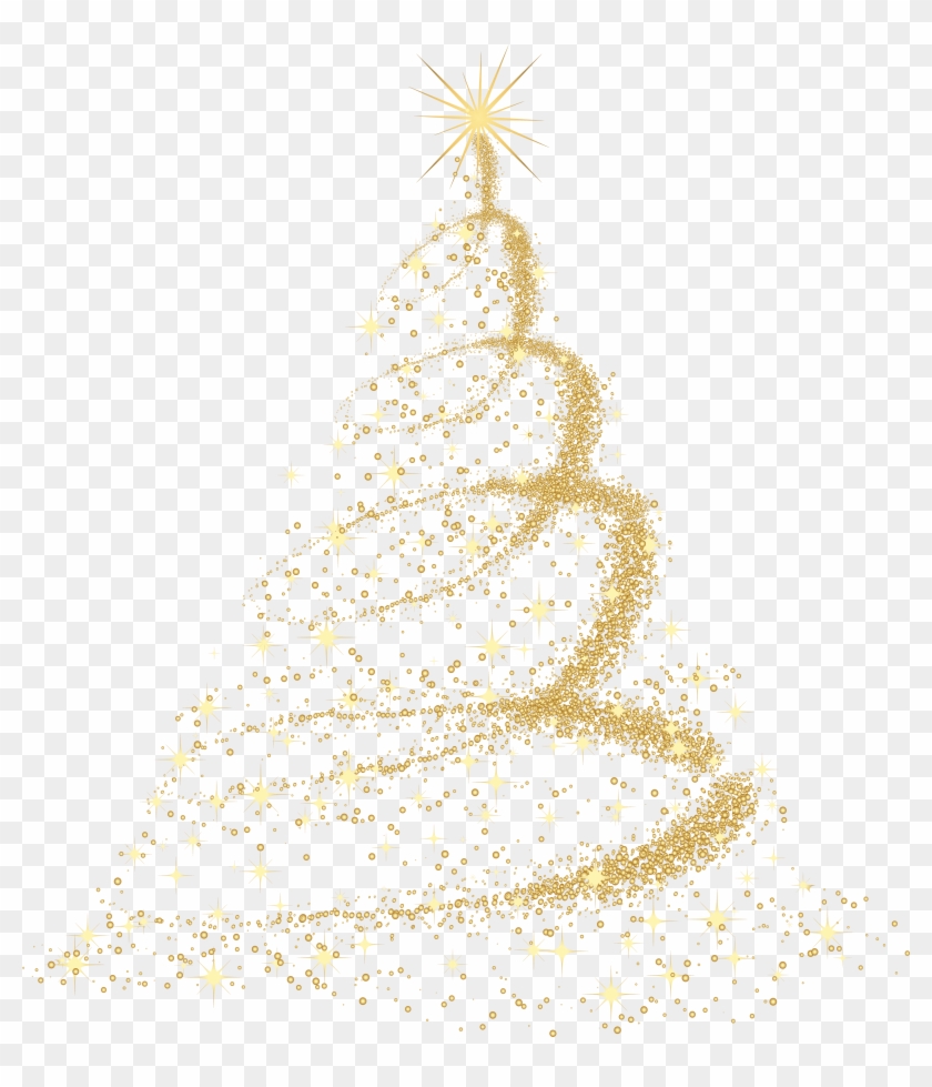 Deco Christmas Tree Transparent Png Clip Art Image - Free Clipart Christmas Tree Png #1410702