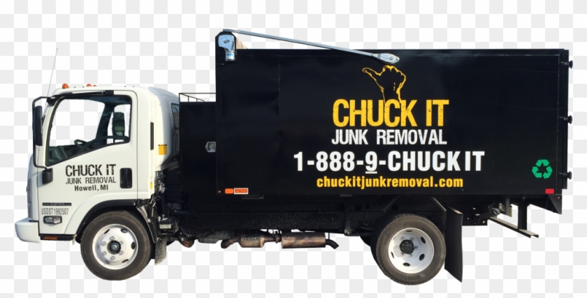 Angie's List Award Chuck It Junk Removal Dumpster Rental - Commercial Vehicle Clipart #1410711