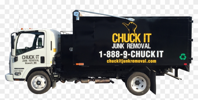 Angie's List Award Chuck It Junk Removal Dumpster Rental - Commercial Vehicle Clipart