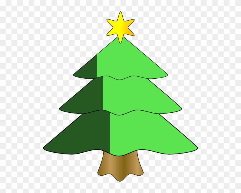 Christmas Tree Clip Art Svg Clip Arts 540 X 595 Px - Png Download