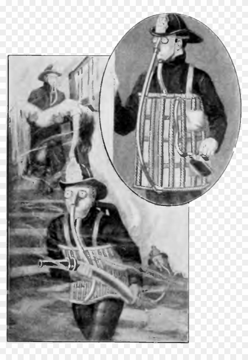 Psm V89 D601 Mechanical Lung For Fire Fighting - Vintage Clothing Clipart