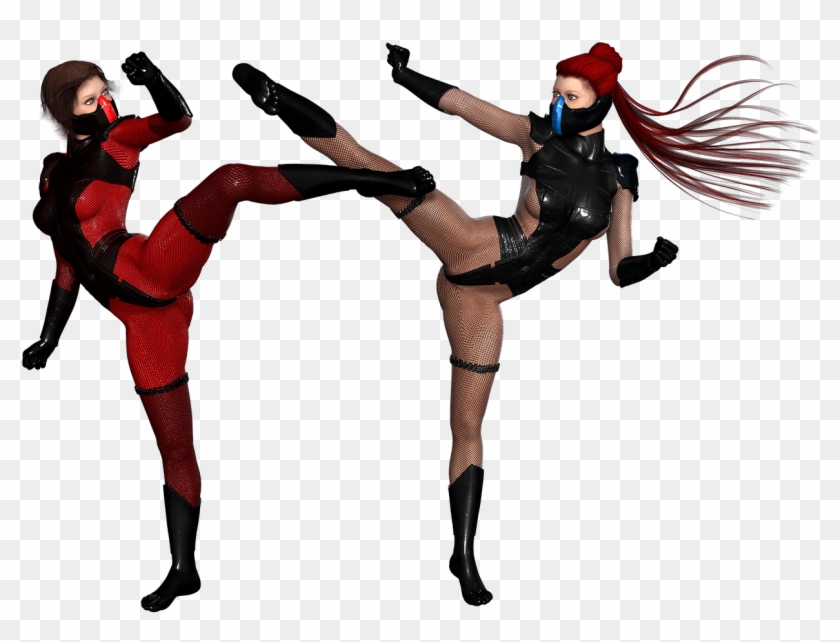 Download - Ninja Girls Clipart #1411209