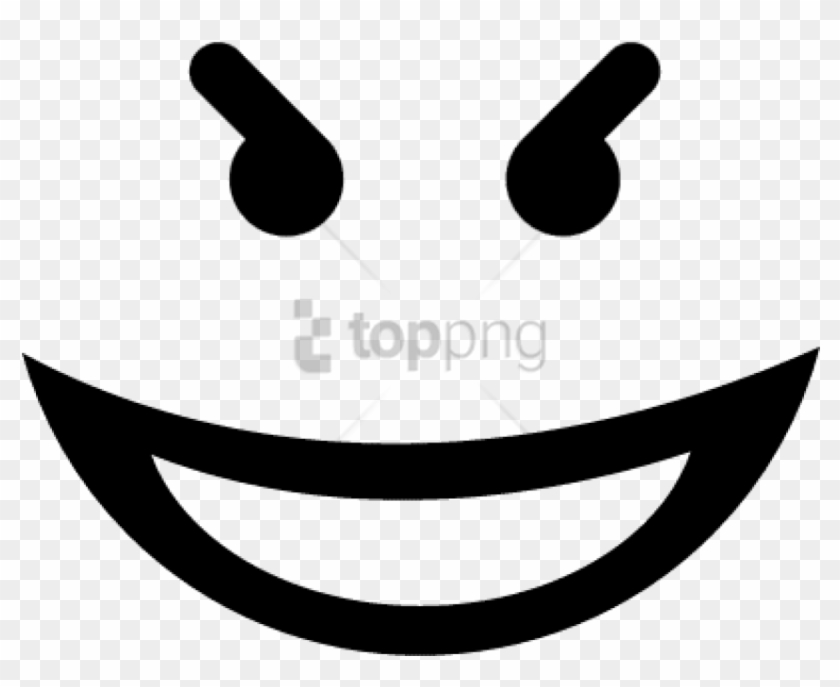 Free Png Evil Face Png Image With Transparent Background - Evil Smile Transparent Clipart