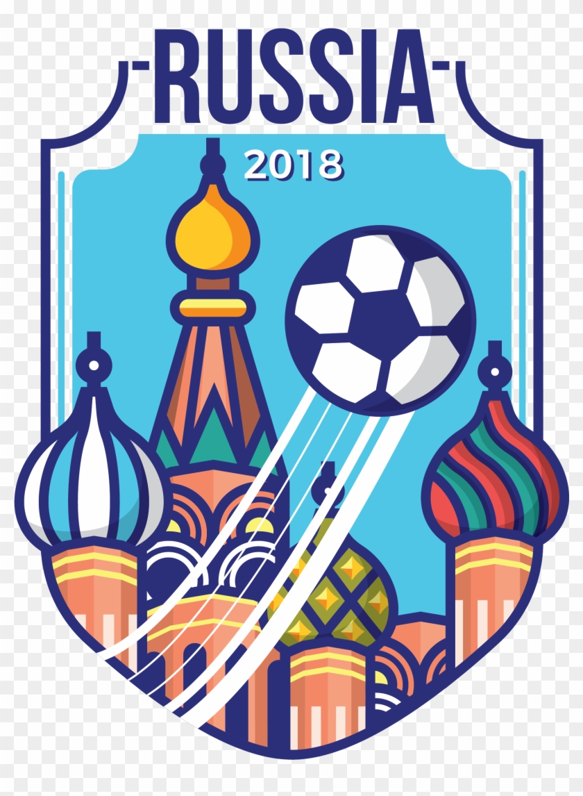 Russia 2018 Logo Png - World Cup 2018 Russia Logo Png Clipart #1411407