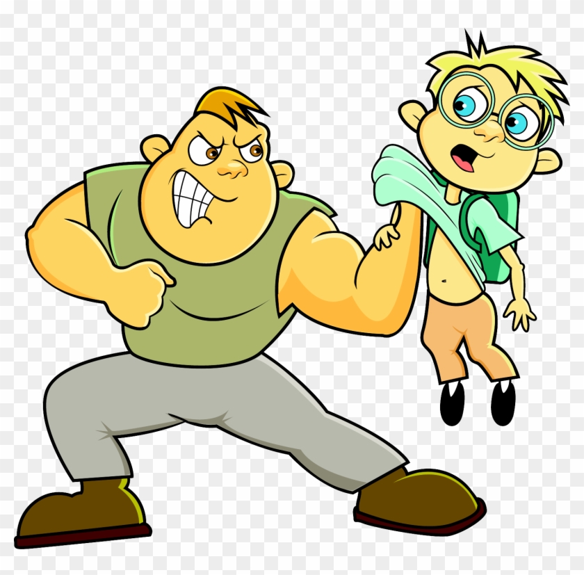 1510 X 1416 15 - Physical Bullying Clipart