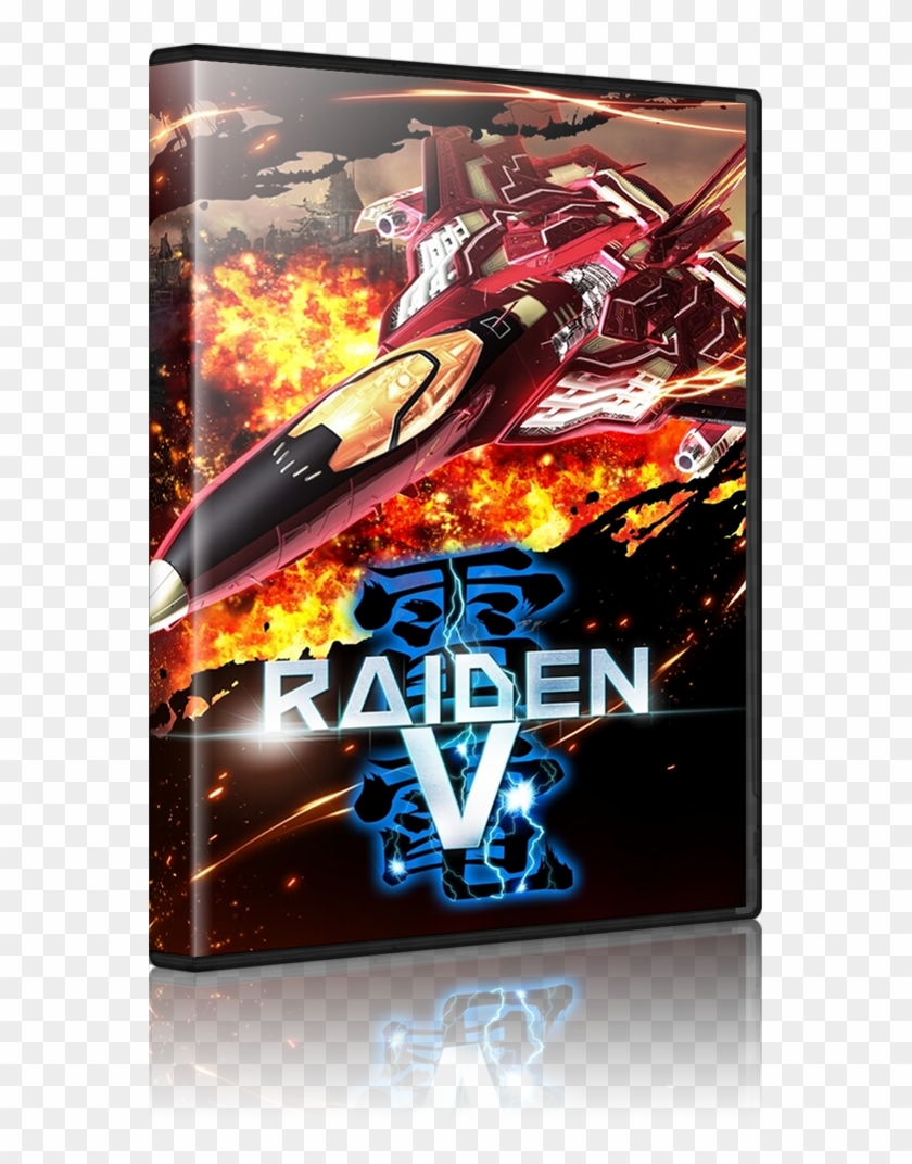 Raiden V - Box - 3d - Ps4 雷電 Clipart