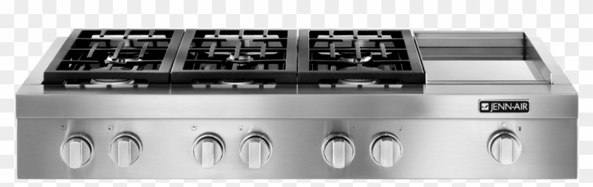 360 View - 48 Gas Rangetop With Griddle Clipart #1412195