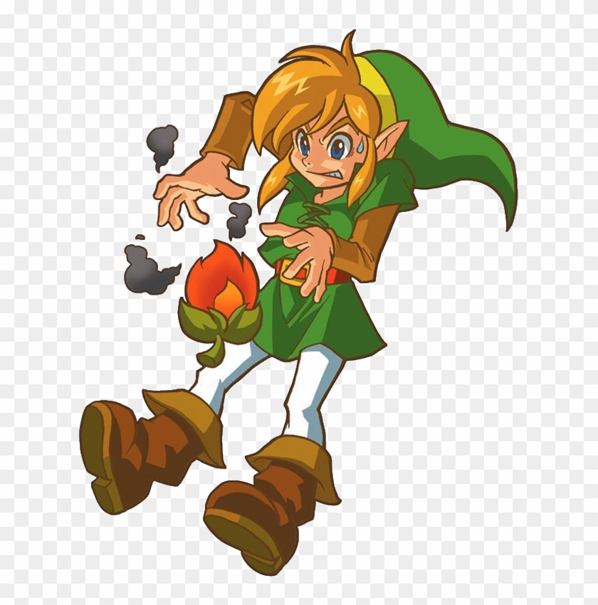 Sorcerer Clipart Oracle - Legend Of Zelda Oracle Of Ages Link - Png Download #1412354