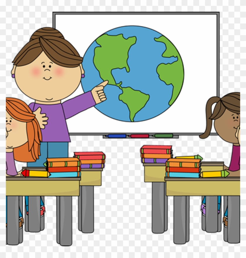 19 Free Classroom Clip Art Freeuse Library Huge Freebie - Students And Teacher In Classroom Clip Art - Png Download #1412494