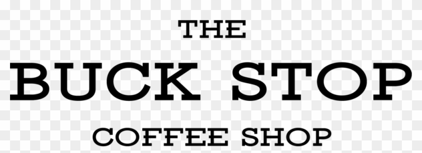 The Buck Stop Black - Oval Clipart #1412841