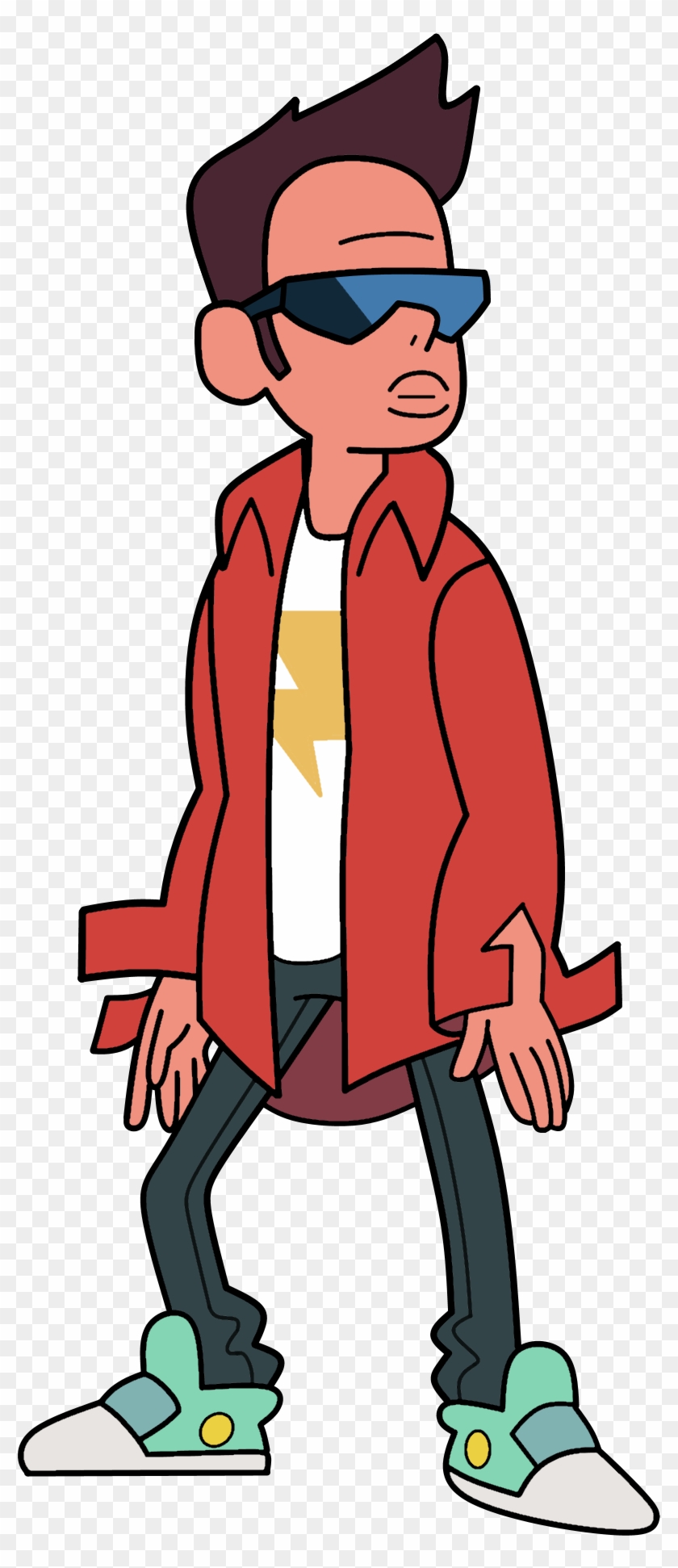 Bucky W Glasses - Steven Universe Buck Clipart