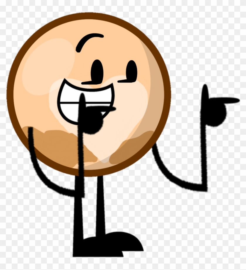 Jupiter Clipart Pluto Planet - Bfdi Pluto - Png Download