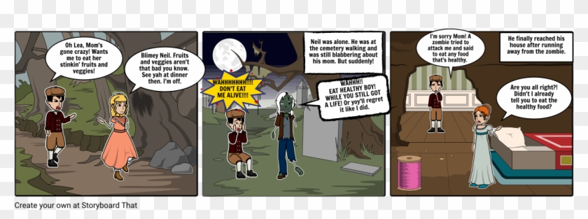 Eat Healthy - Comics Clipart