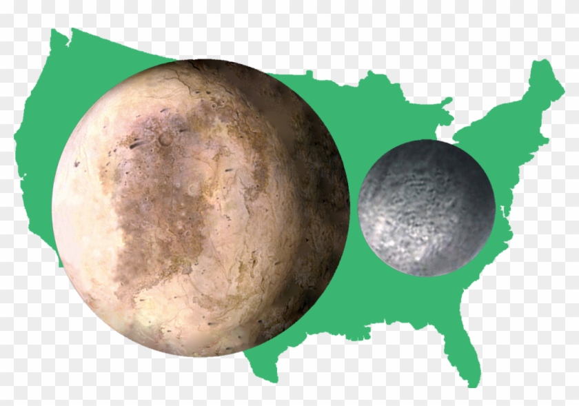 320 × 209 Pixels - Big Is Pluto Compared To The Usa Clipart #1413138