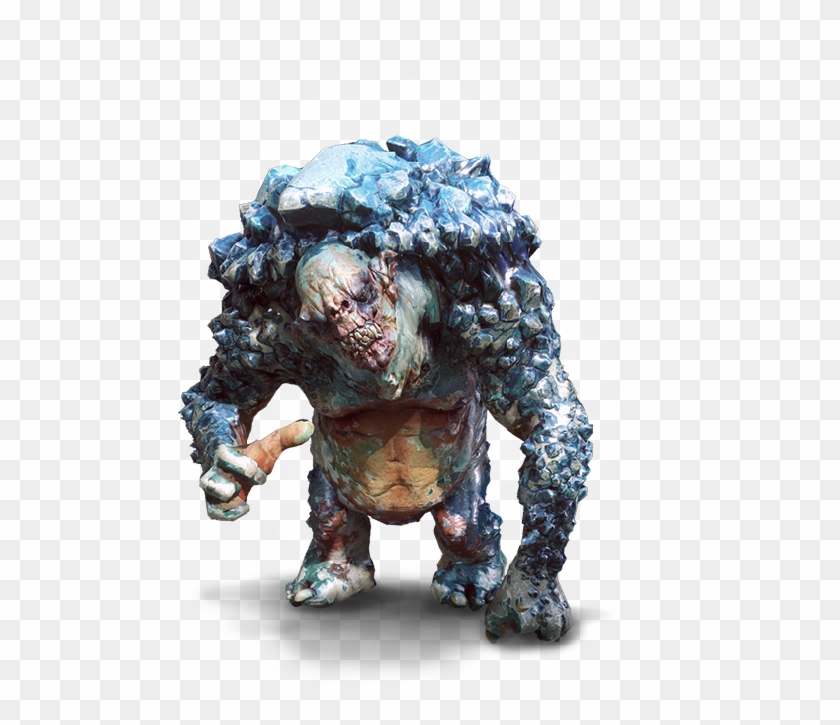 Ice Troll - Witcher Rock Troll Drawing Clipart #1413140
