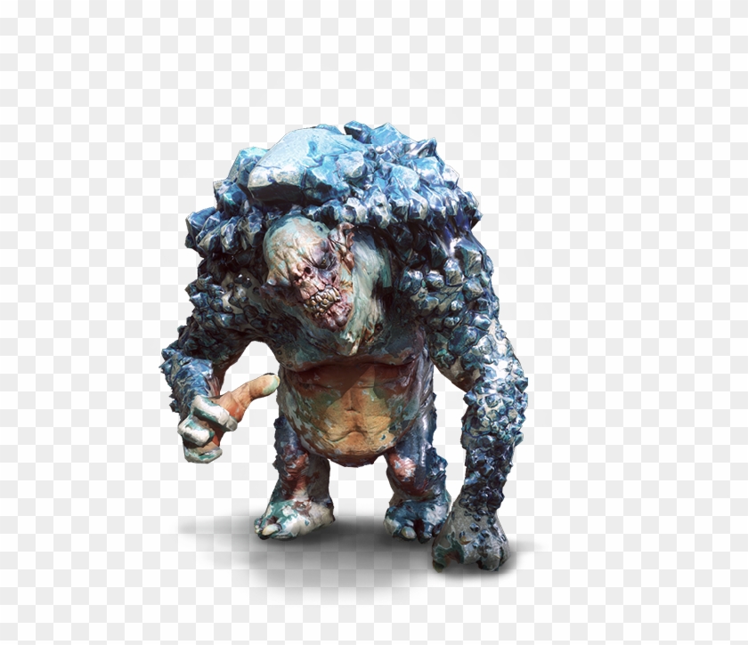 Ice Troll - Witcher Rock Troll Drawing Clipart