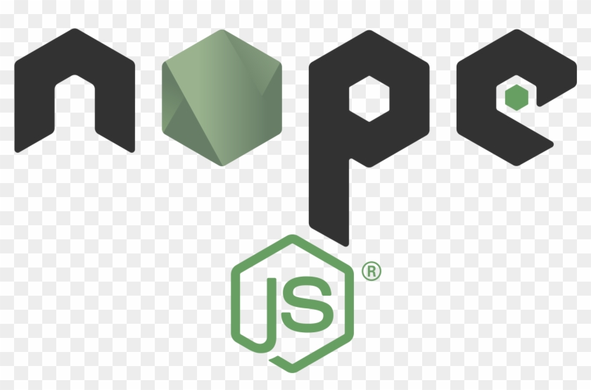 Nope - Node Js Icon Clipart