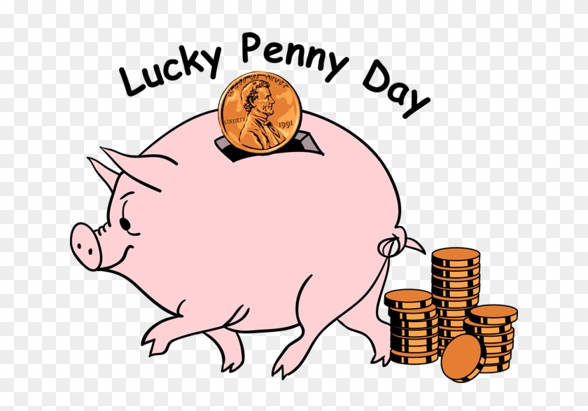 Pennies Cliparts - National Lucky Penny Day Clipart - Png Download #1413527