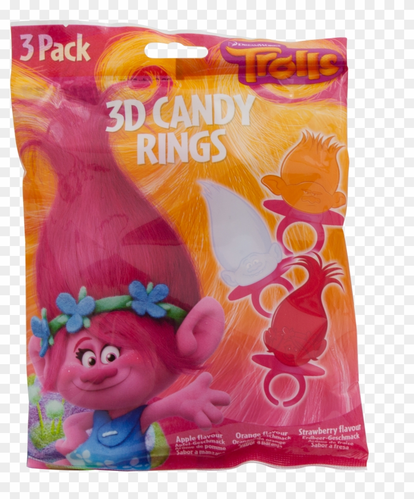 3d Candy Rings Trolls Clipart