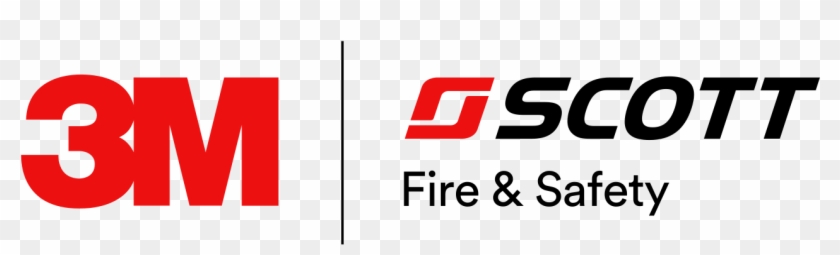 3m Scott Fire & Safety Logo - Scott Safety Clipart #1413988