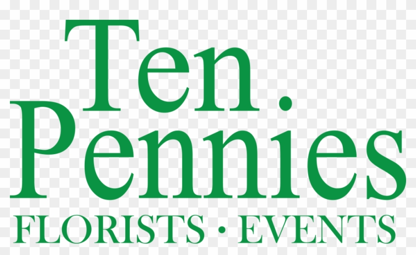 Ten Pennies Florist - Graphic Design Clipart