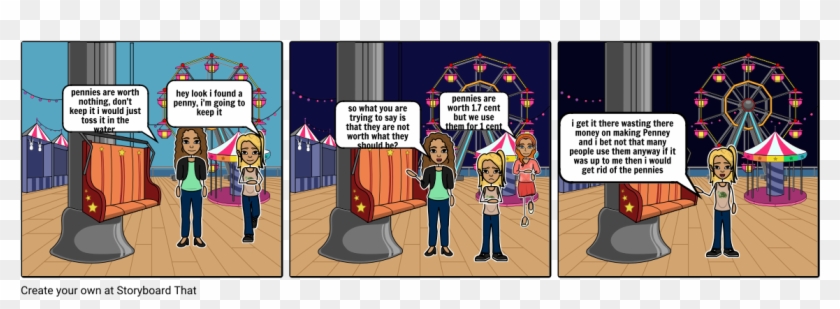 Should We Get Rid Of Pennies Debate - Cartoon Clipart