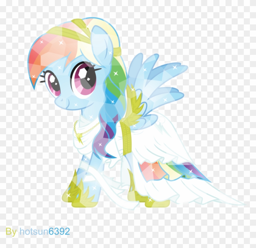 Our Rainbow Dash Is Extremely Similar To The Goddess - Greek Goddesses Of Rainbows Clipart #1414242