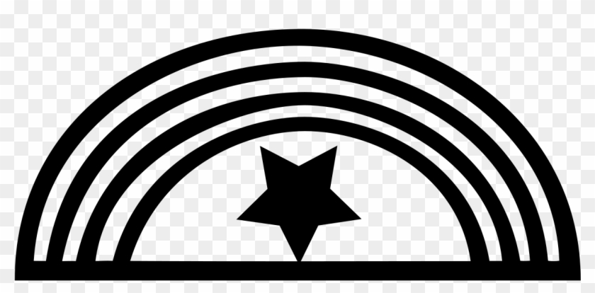 7 Iris Astronomical Symbol - Iris Rainbow Goddess Symbol Clipart