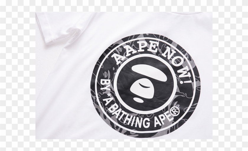 Aape Now 3m Reflective Logo T- Shirt - Emblem Clipart