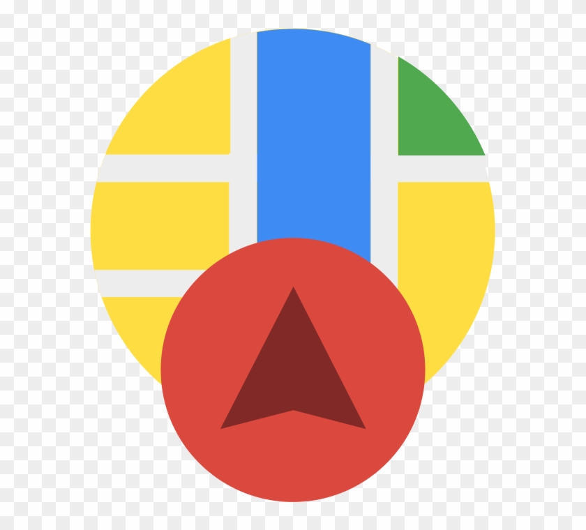 Google Maps Roads Api - Google Directions Logo Clipart #1415117
