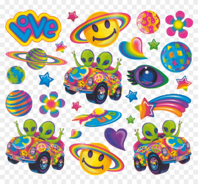 Lisa Frank Stickers Png Clipart #1415118